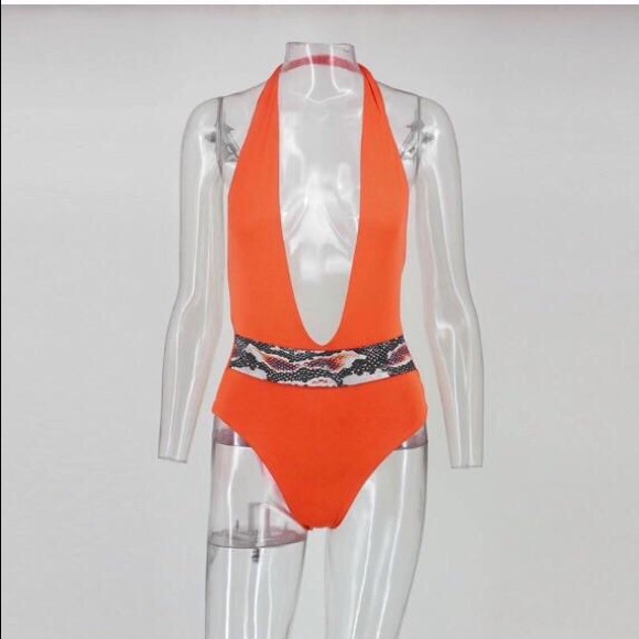 NEW! Backless, Halter Monokini - Picture 5 of 8